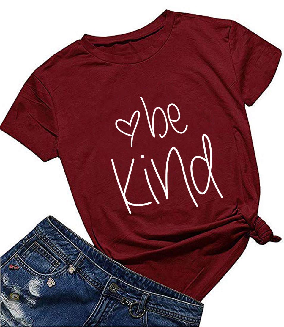 DANVOUY Womens T Shirt Casual Cotton Short Sleeve V-Neck Graphic T-Shirt Tops Tees