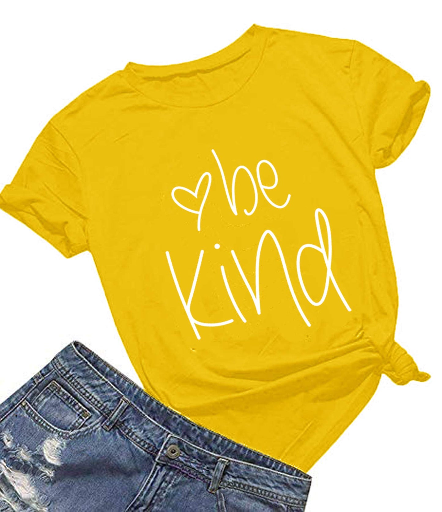 DANVOUY Womens T Shirt Casual Cotton Short Sleeve V-Neck Graphic T-Shirt Tops Tees